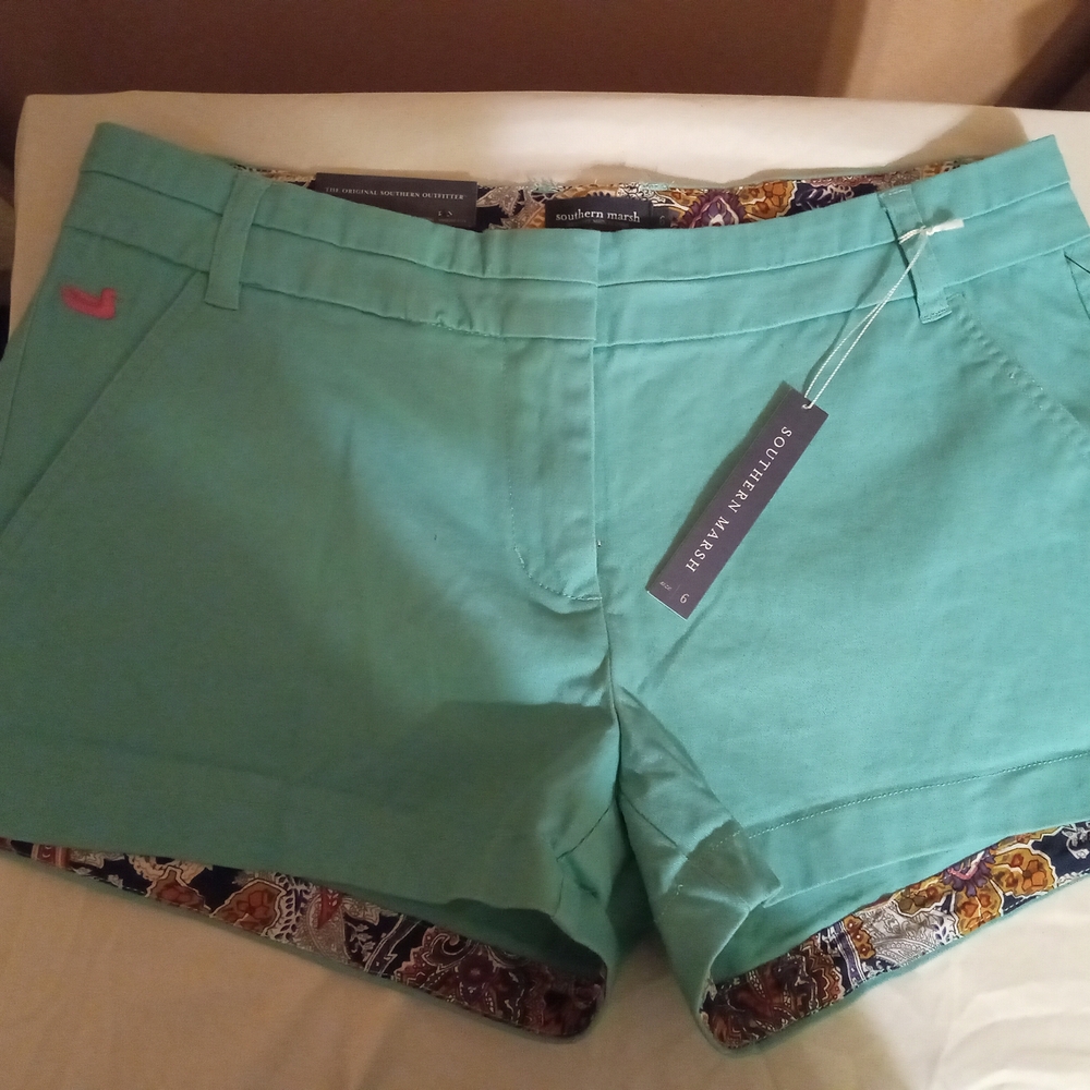 Southern Marsh Women's Teal Shorts
